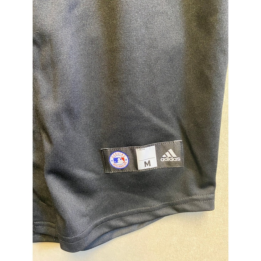 Adidas Baltimore Orioles Youth Baseball Jersey Black Orange Os Logo Size M 10-12 - Picture 2 of 11